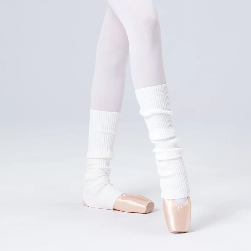 Ivoogle المرأة الباليه تدفئة الساق طويلة وقصيرة جوارب محبوكة لليوجا الرقص الصالة الرياضية اللياقة البدنية ارتداء اليومي الفتيات جوارب الباليه