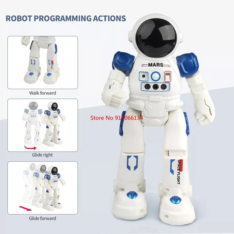 RC Smart Robot robot intelligente canto danza programmazione gesto rilevamento 2.4G controllo Robot elettrico kid robot giocattolo regali