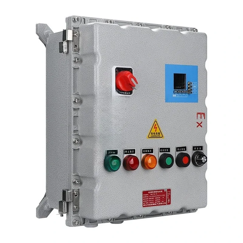 

Stainless steel frequency conversion PLC touch screen power supply positive pressure flameproof distribution box