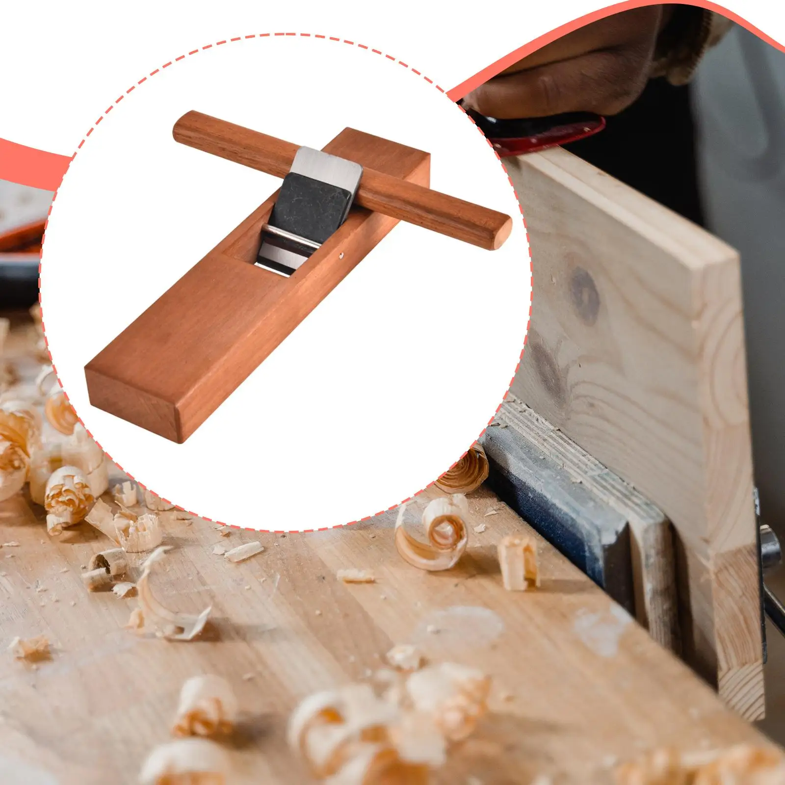 Woodworking Planer Woodworking Hand Tool Durability Professional Easy to Use Trimming Tool for Carpentry Home Renovations