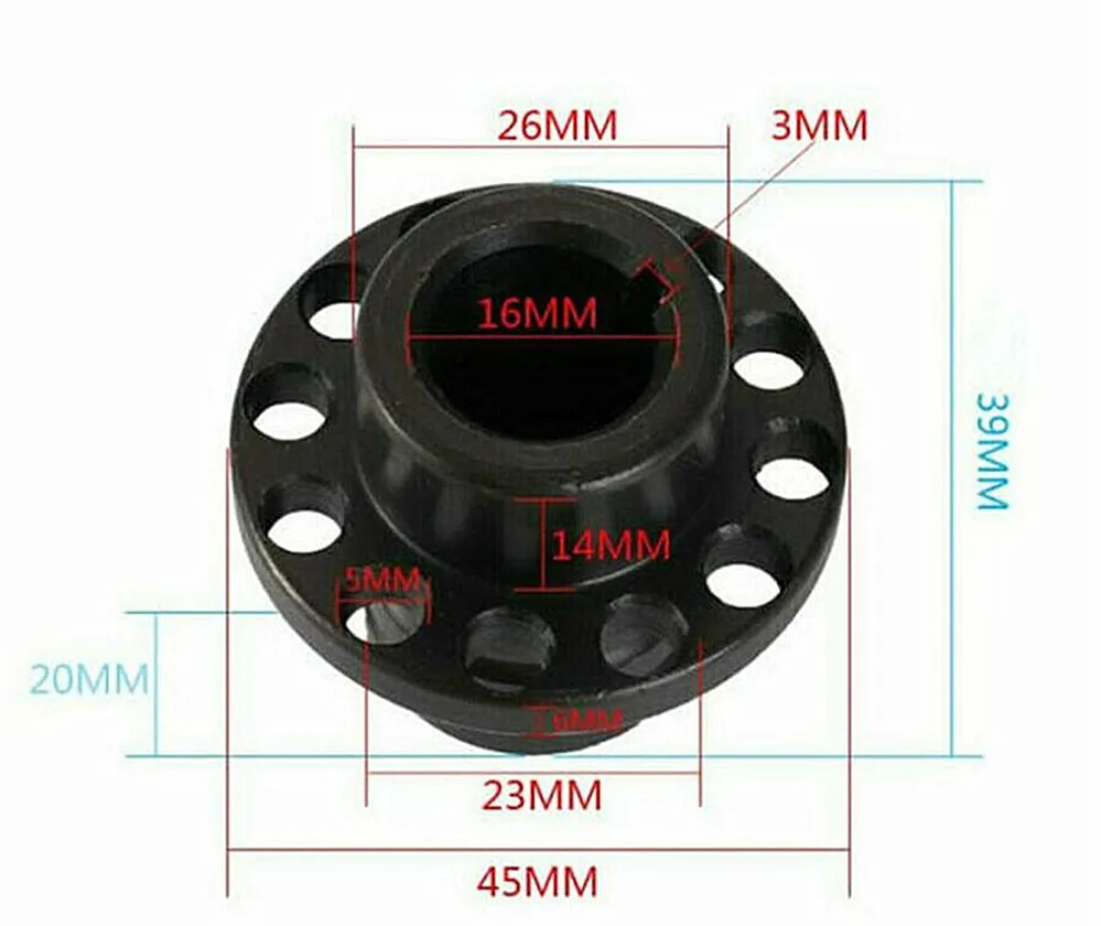 CNC Mill Part Milling Machine Pinion Hub Shaft Sleeve B176 Tool For Bridgeport Part