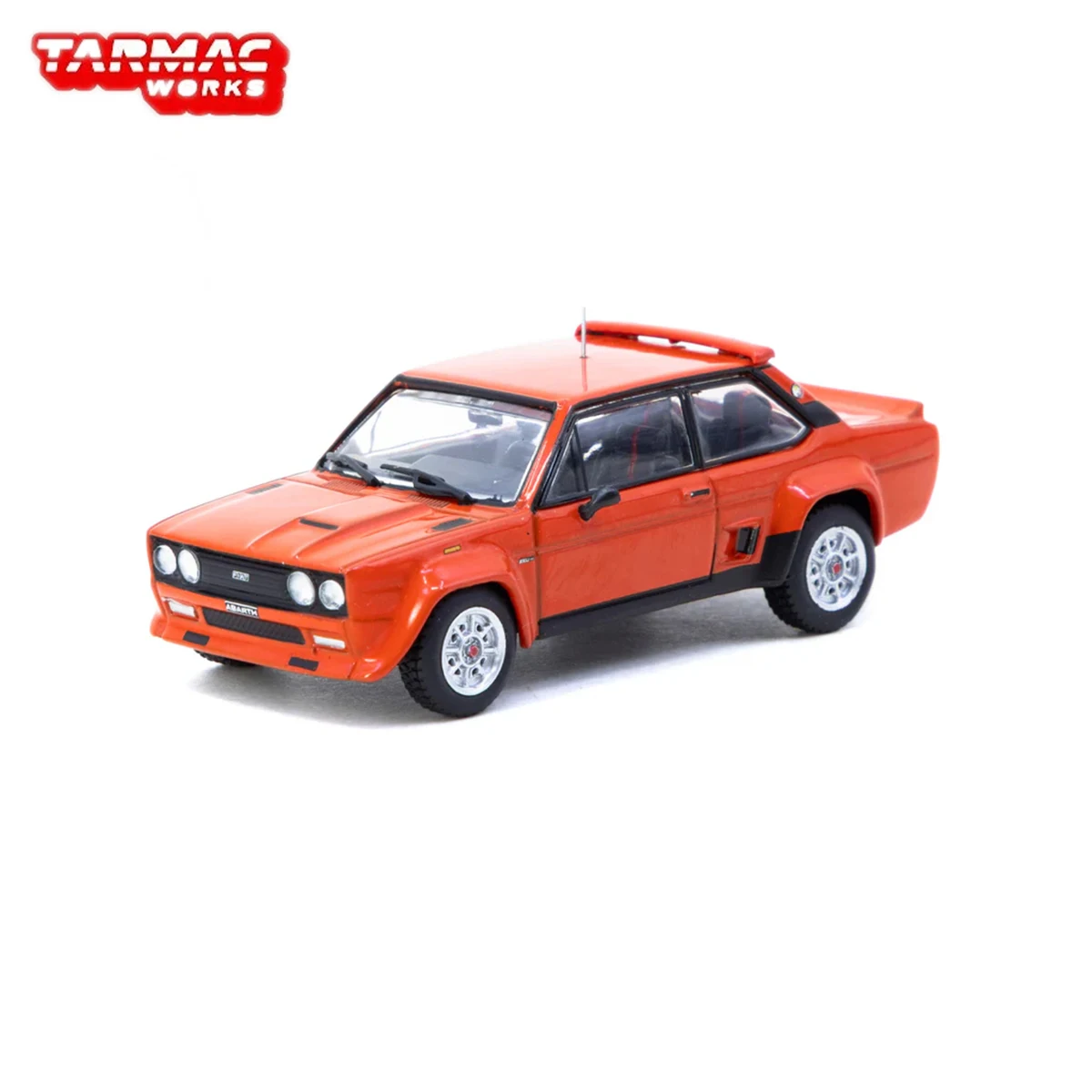 Tarmac Works ROAD64 T64R-094-RE 1:64 Fiat 131 Abarth Rally Stradale Red Diecast Model Car In Stock Ready To Ship