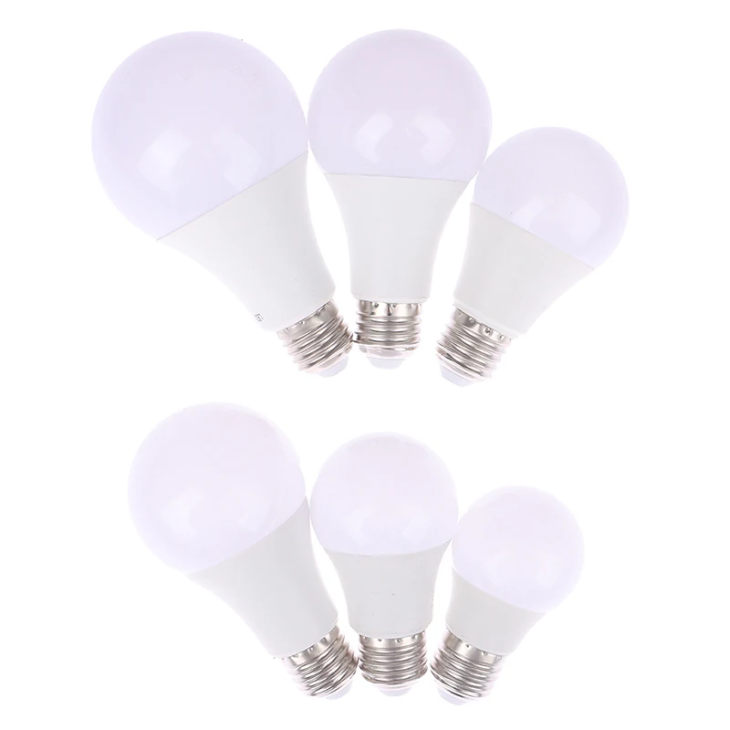 E27 Equivalent LED Bulbs 5W 7W 9W 12W 15W 18W Lamps LED Spotlight Cold/Warm White With Base Household Energy Saving Light Bulb！