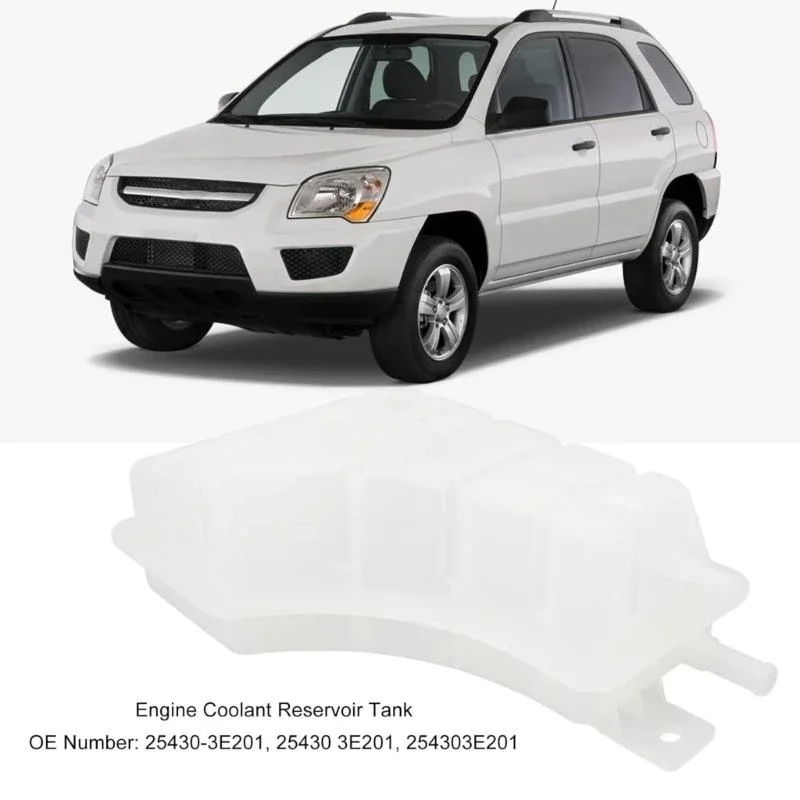 M68B 25430-3E201 25430-3E200 Car Increased Pressure Coolant Expansion Vessel Unit With Visible Design for 3.5L 3.8L Engines