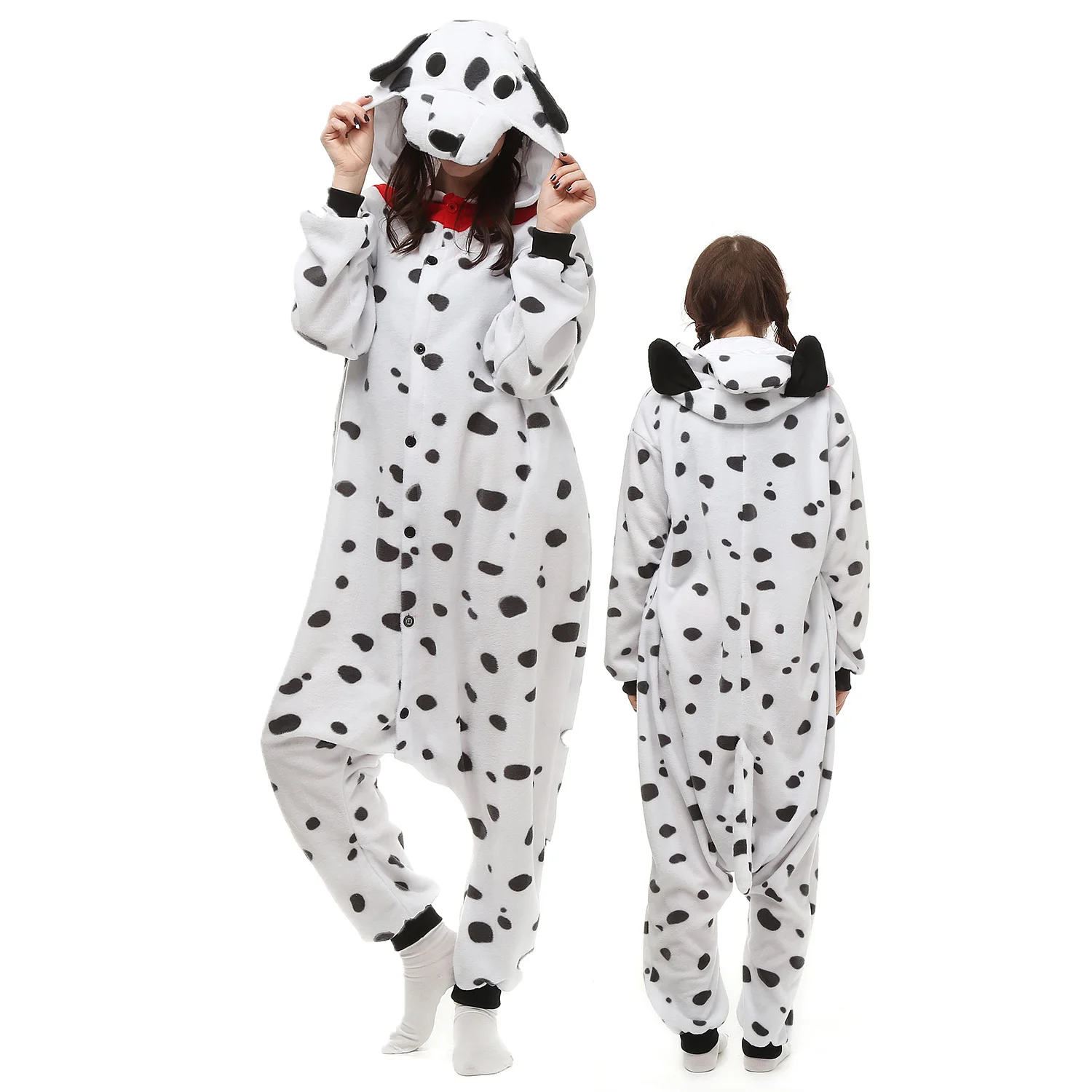 Dog Onesie For Adult Women Men Animal Kigurumis Pyjamas Cartoon Pajama Homewear Halloween Cosplay Party Costume