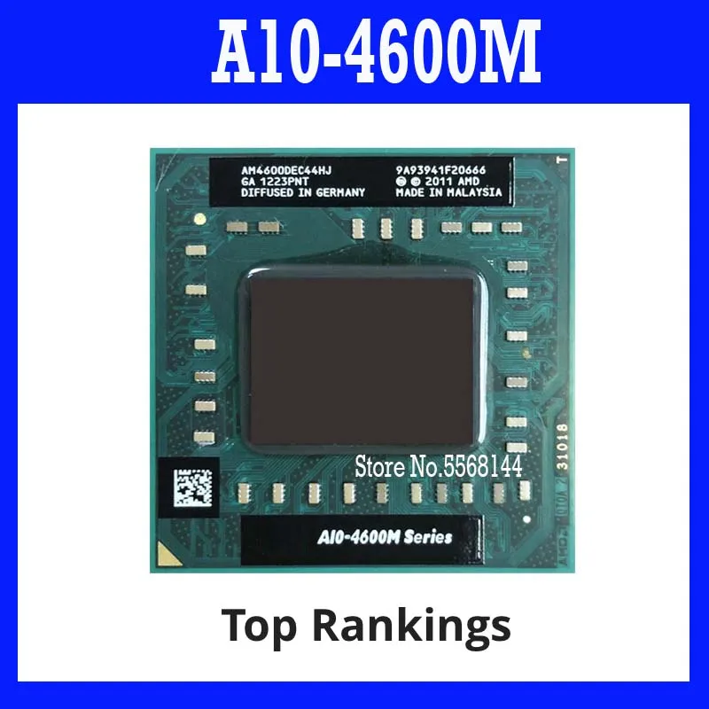 

40%off AMD A10-Series A10-4600M A10 4600M 2.3 GHz Quad-Core Quad-Thread CPU Processor AM4600DEC44HJ Socket FS1