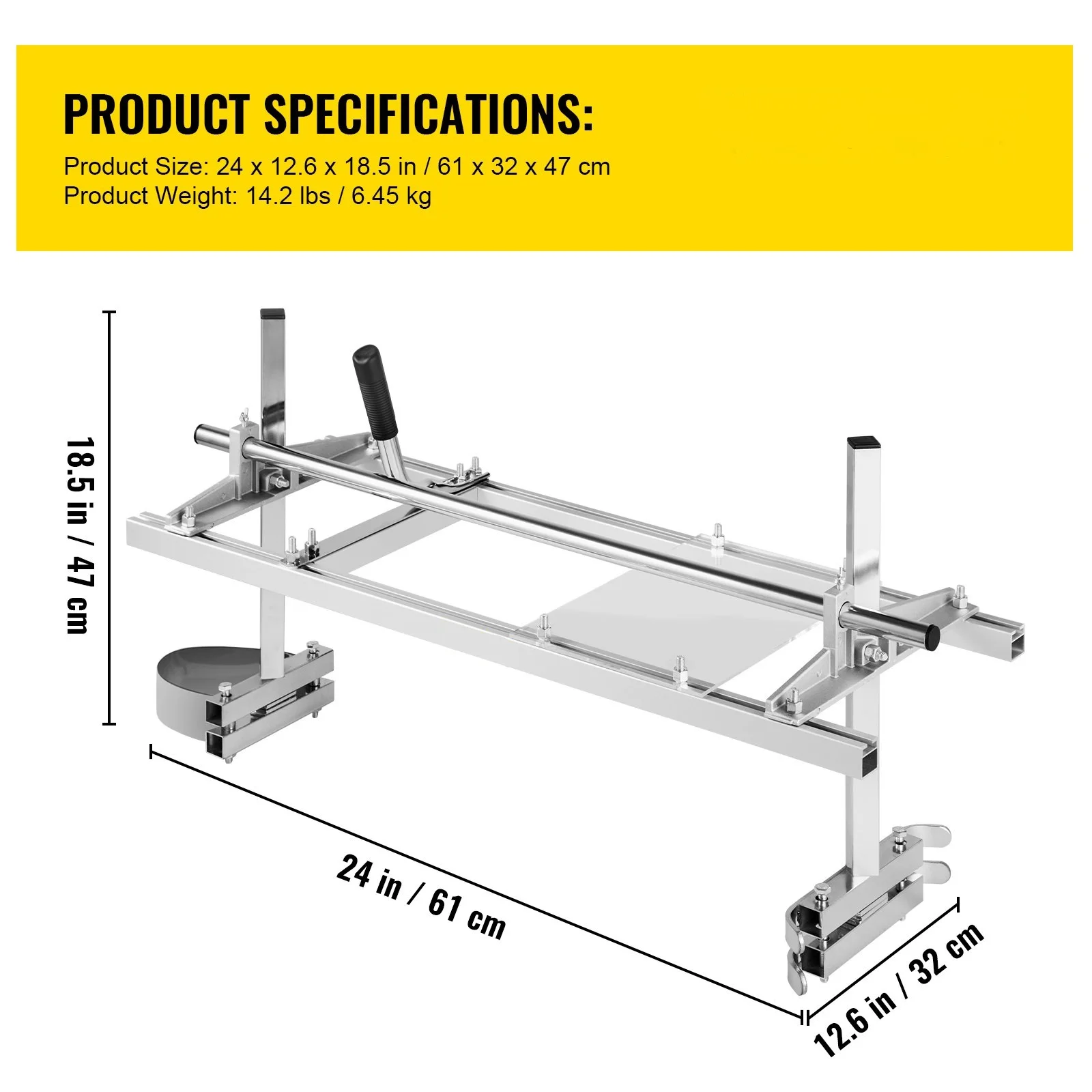 Chainsaw Mill Planking Milling Bar Size 14\