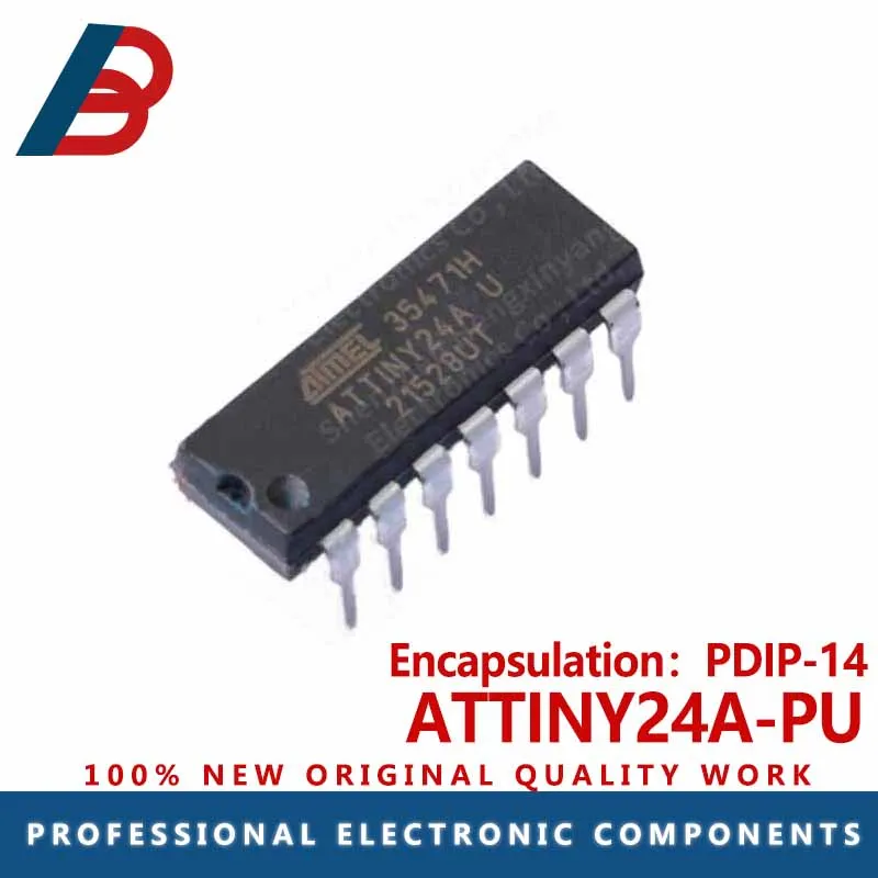 1 szt. Pakiet ATTINY24A-PU mikrokontrolera PDIP-14