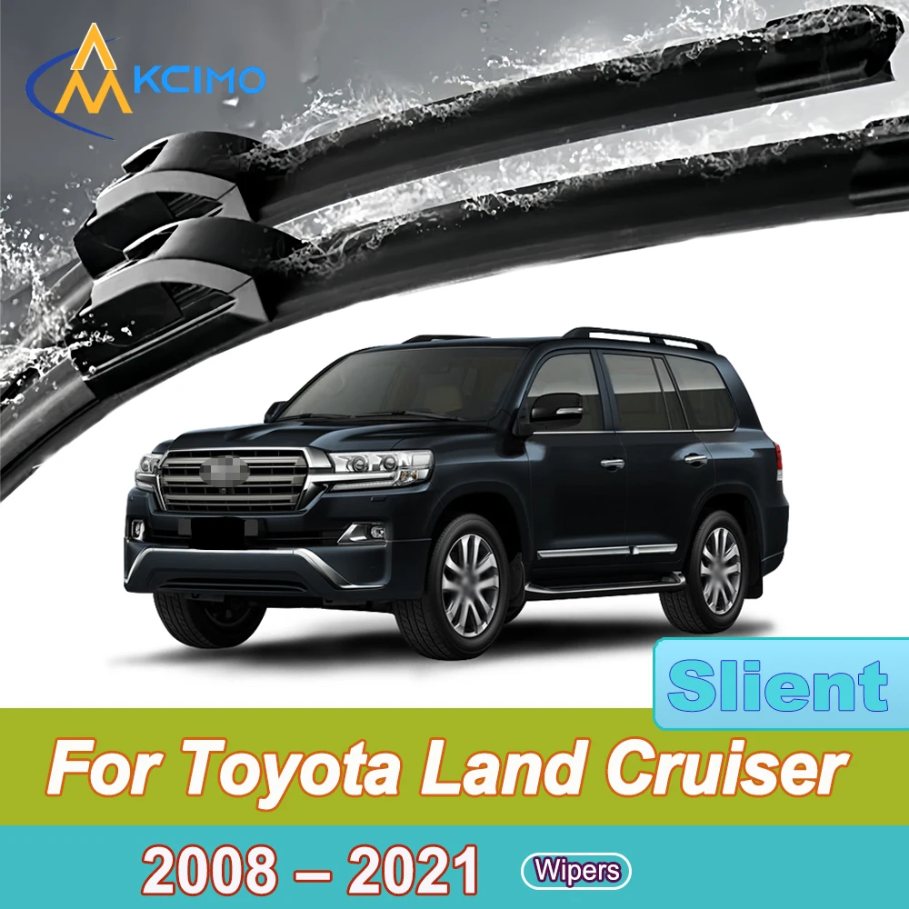 

Silent Beam Wiper Blades For Toyota Land Cruiser J200 2008-2021 Lexus LX (J200) Noise-Free Windshield Wipers High-Performance