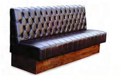 Classical Bottom Design Restaurant Booth Seating Sofa Set Customized Restaurant Furniture Modern Retro