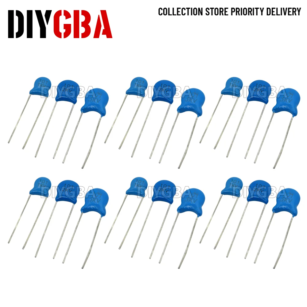 20PCS 1KV 2KV 3KV High voltage Ceramic Capacitor 5PF 30PF 47PF 56PF 100PF 220PF 1NF 2.2NF 3.3NF 4.7NF 10NF 100NF 471 222 223 103