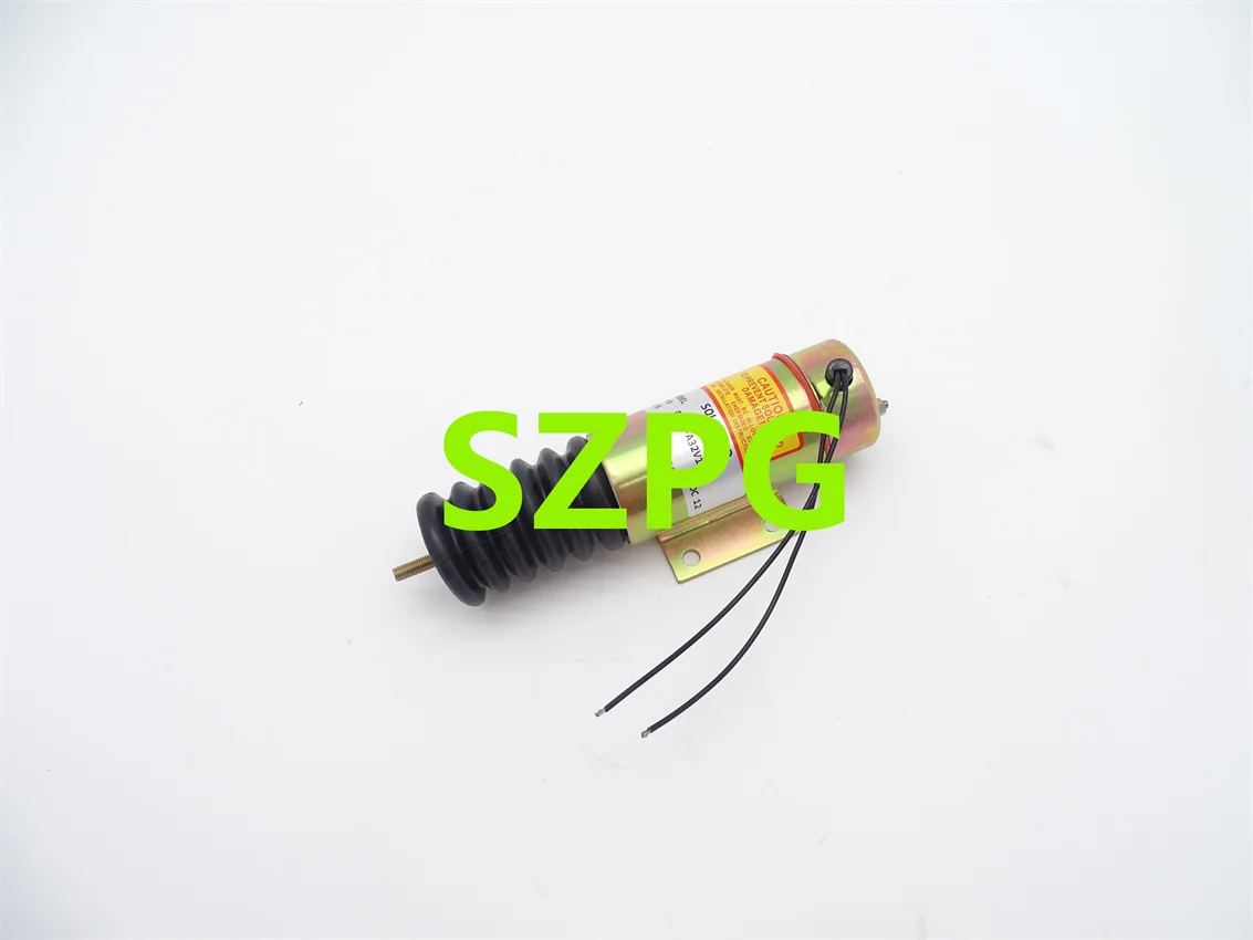 High Quality 12V Flameout Solenoid Valve D513-A33V12 D513-A32V12 D513A32V12 for Engine for Construction Machinery Parts