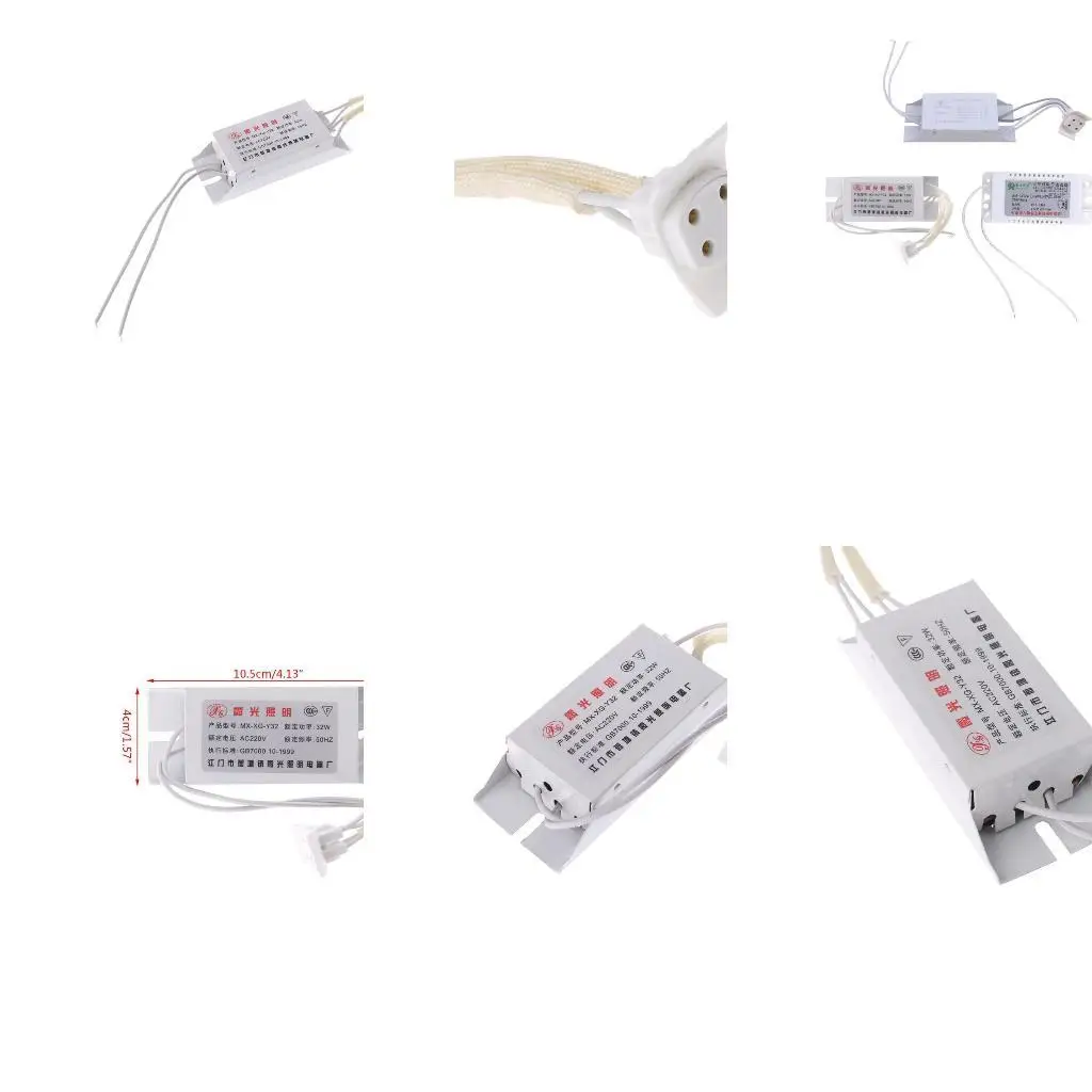 

652F 32W Electronic Fluorescent Lamp Ballast Rapid Start Fluorescent Light Bulbs Annular Tubes Lights Ballasts