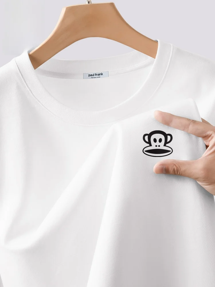 

Футболка M Ne с длинным рукавом, белая, с принтом обезьяны, для молодежи, повседневная, дышащая