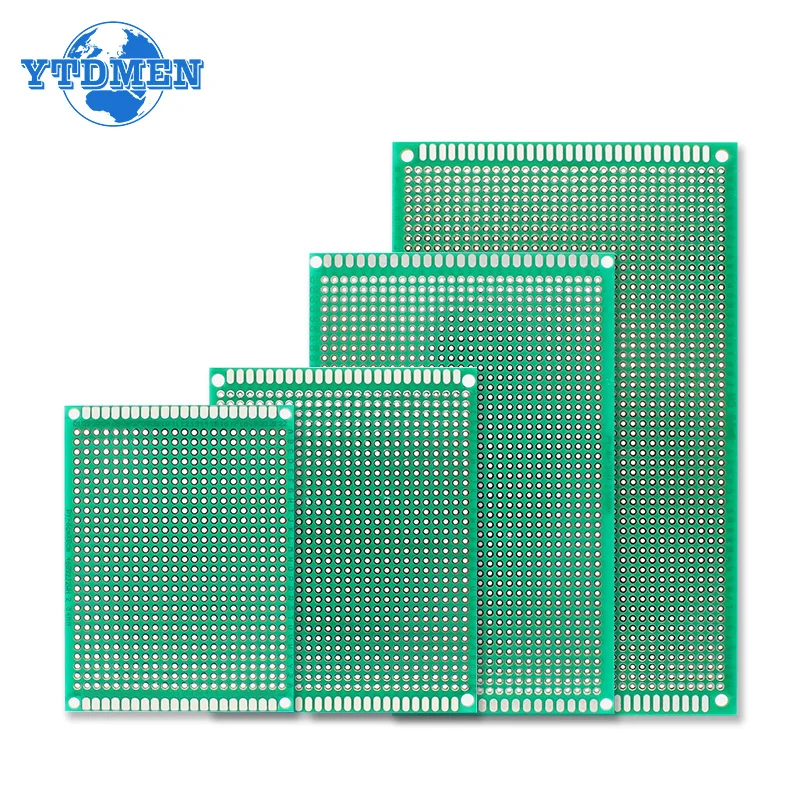 5PCS PCB Board Protoboard 6x8cm 7x9cm 8x12cm 9x15cm Single Side Prototype PCB Diy Universal Printed Circuit Boards for Arduino