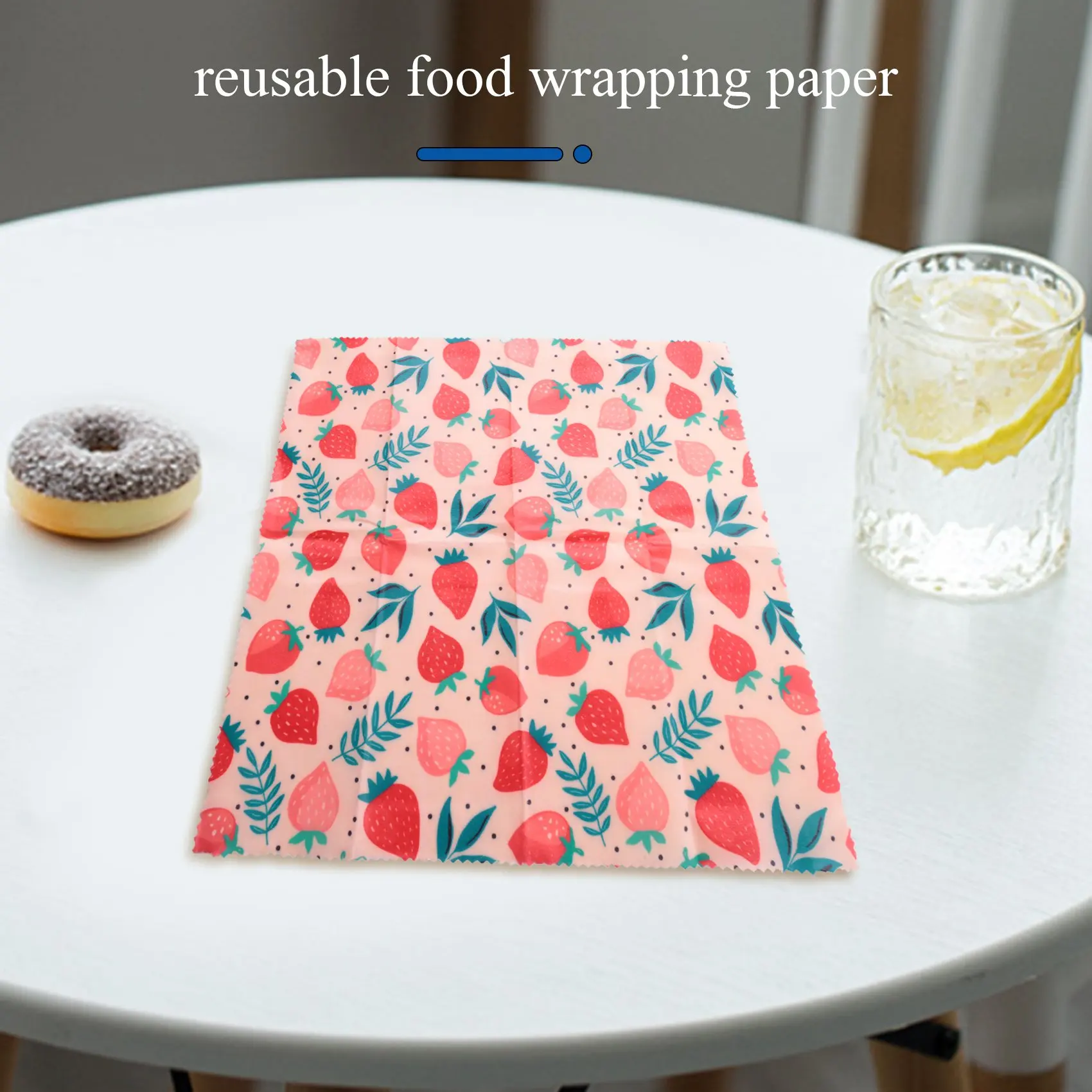 1Set Reusable Beeswax Cloth Wrap Food Fresh Bag Lid Jungle Party Bees Wax Wrap for Sandwich Cheese image 3