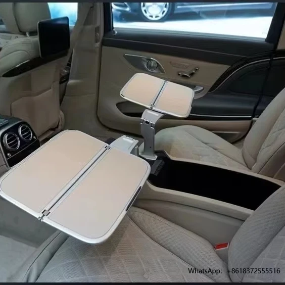 

Wholesale Custom Car Middle Armrest Two Side Table for Luxury VIP maybach Table Car Accessories