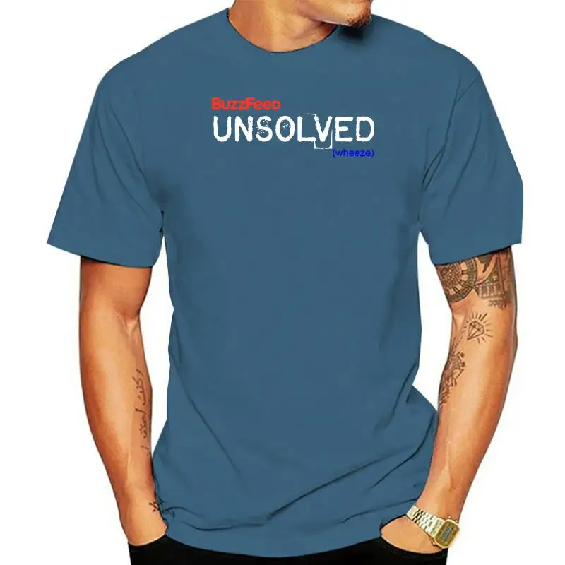 New Buzzfeed Unsolved Wheeze  T-Shirt Size S-2XL