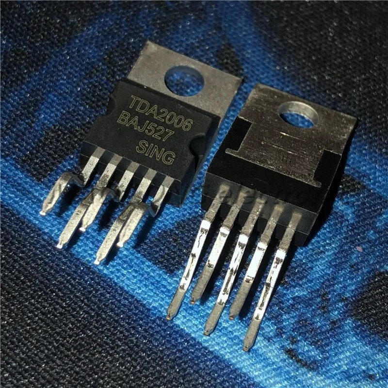 10PCS/LOT TDA2006 TO-220 Circuito amplificador de potencia de audio