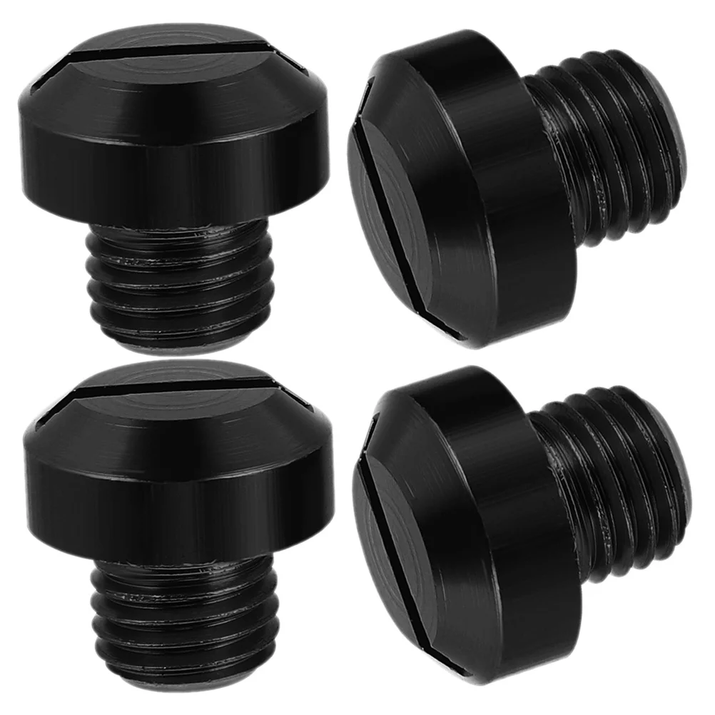 

4 шт., заглушки для винтовых отверстий для зеркал мотоцикла, декоративные сменные аксессуары для зеркал заднего вида, прочные колпачки для мотоциклов