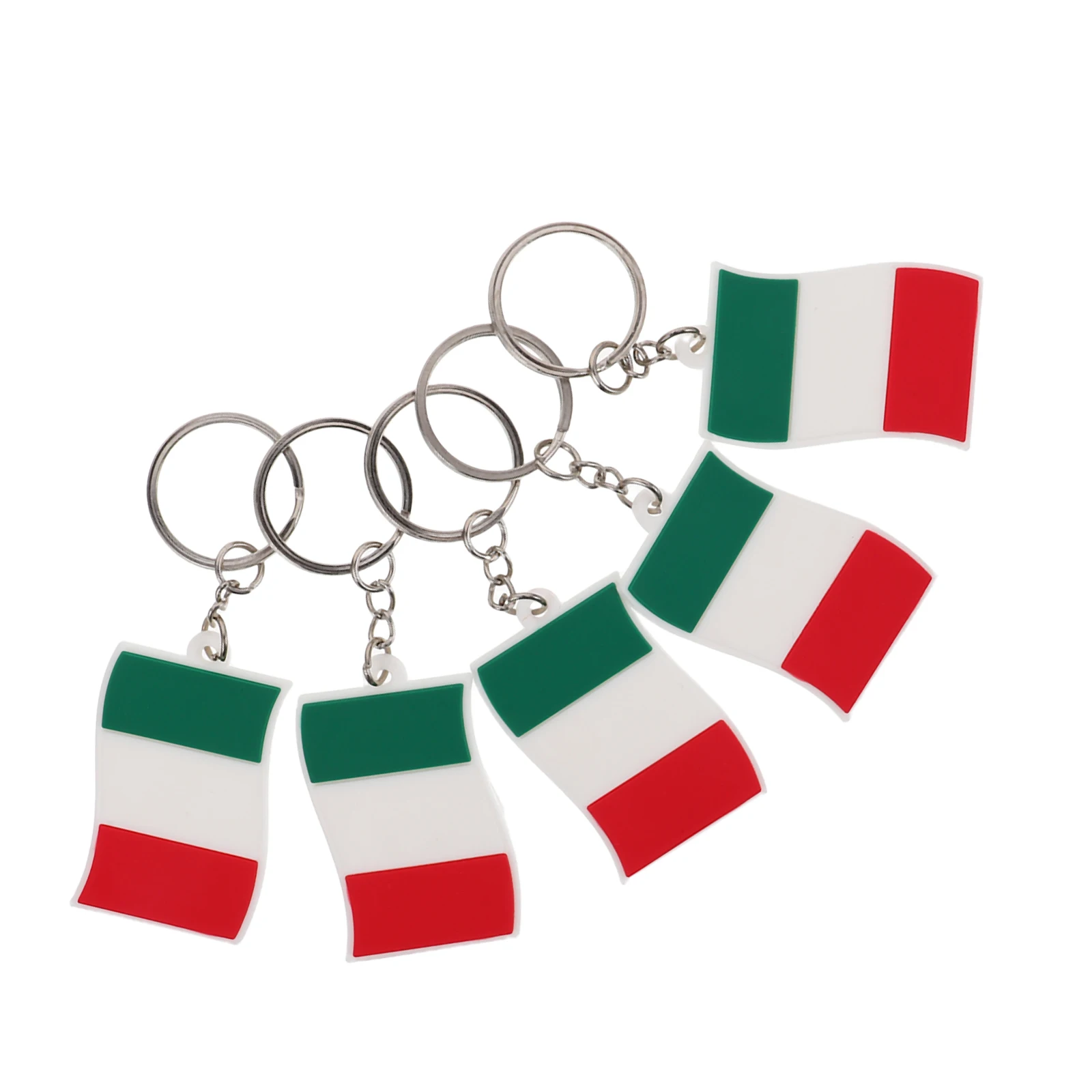 

5pcs Italian PVC Cartoon Schoolbag Pendant Italy Souvenirs Schoolbag Pendant Backpack Decoration Kids