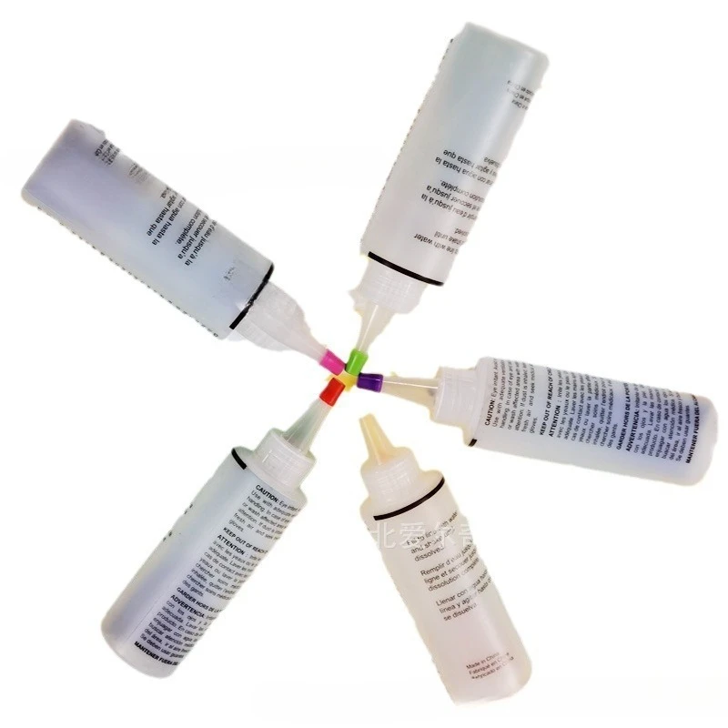 5-color Tie Dye Kit  Dyeing Fabric Clothes Fabric Textile Paints Set DIY Color Change Paint Craft Tie-Dye Activity Fabric Dyes view 5