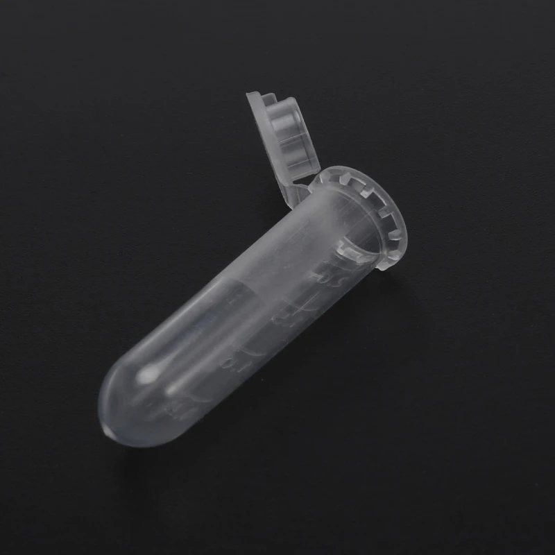 1500Pcs 2Ml Micro-Centrifuge Tube Test Tube Vial Clear Plastic Vials Container Snap Cap For Laboratory Sample Storage