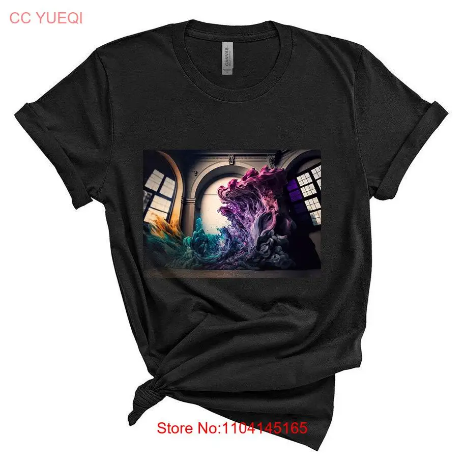 Abstract Art Design T Shirt by Artist Matt Garnett long or short sleeves