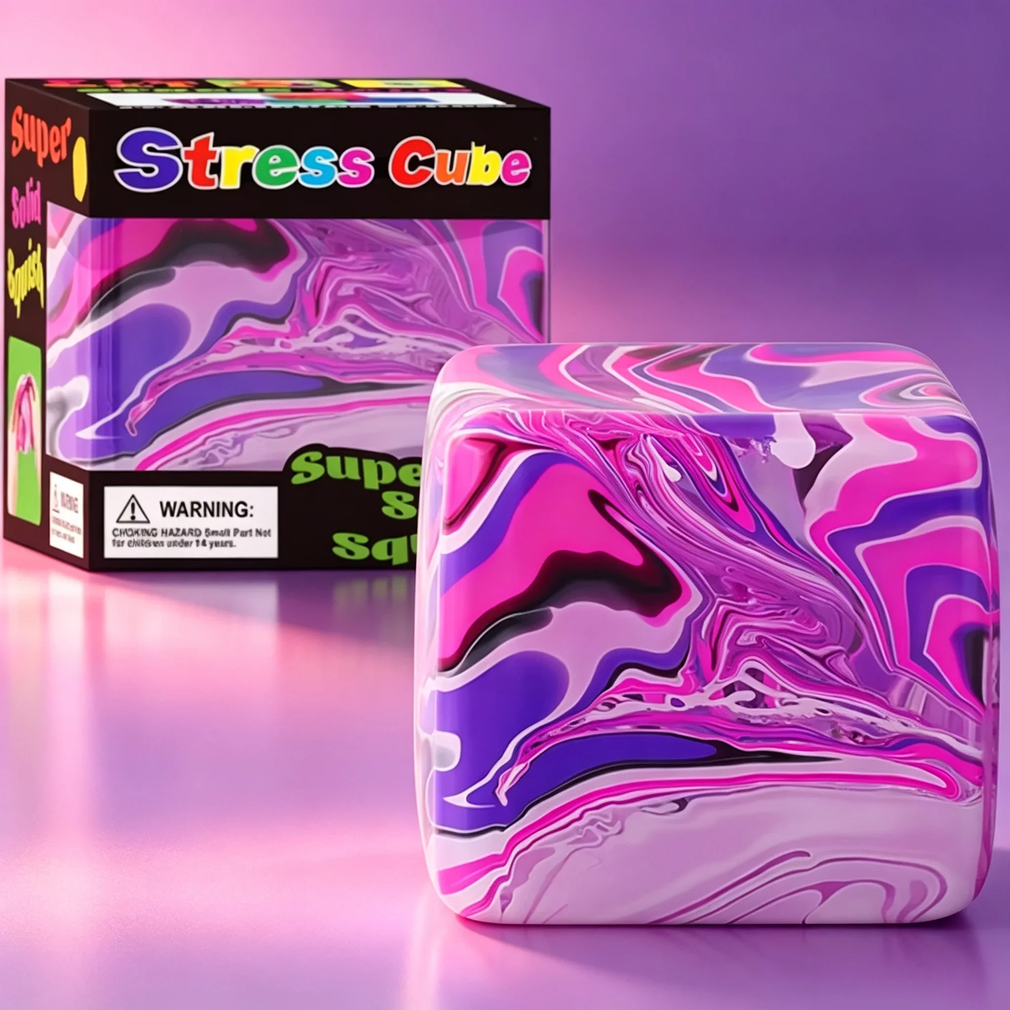 2026 New Needoh Nice Sensory Cube, Anti-Stress Tool for Anxiety and Concentration, Sensory Desk Cube for Adults and Kids Moto