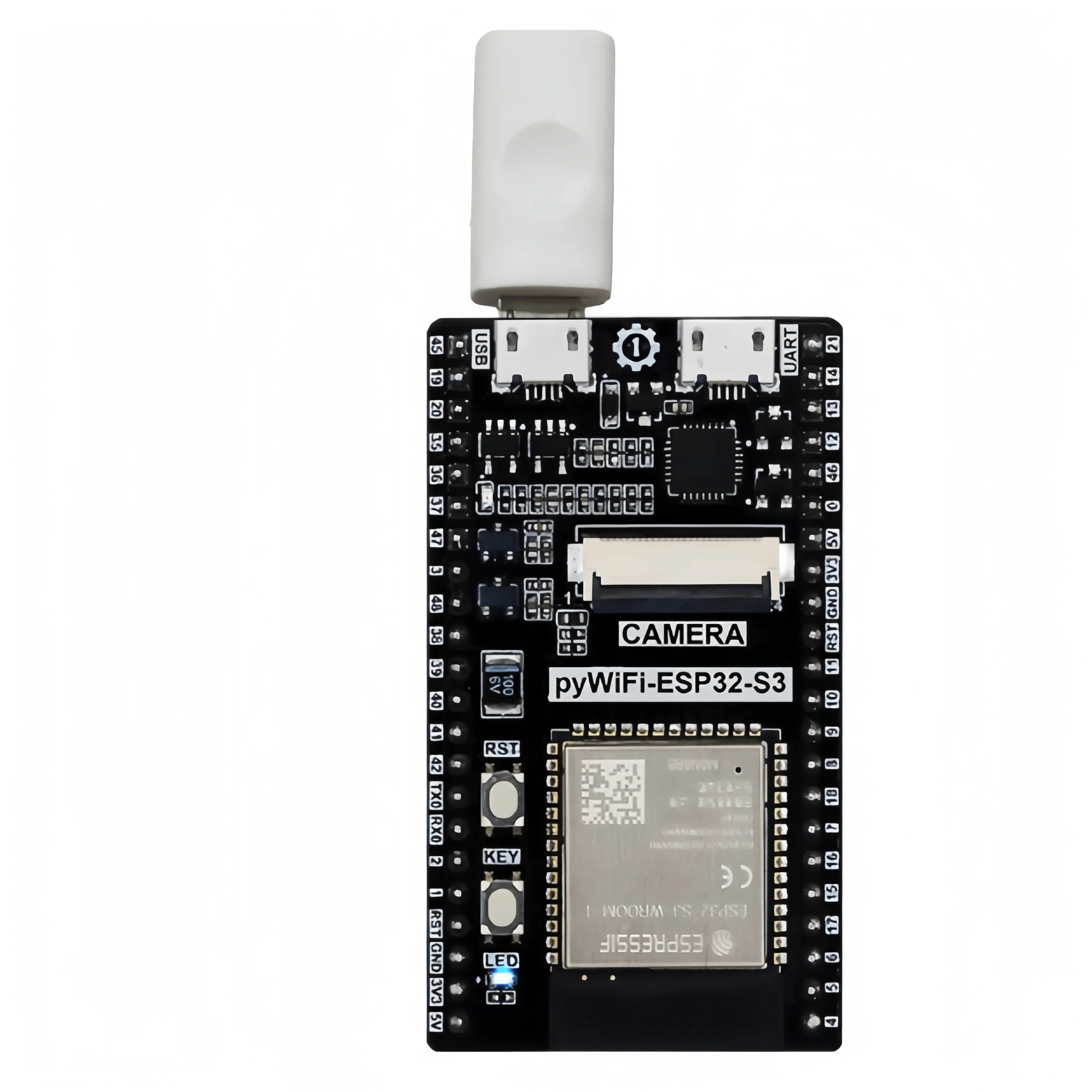 pyWiFi ESP32-S3 MicroPython AI Machine Vision IoT (WiFi & Bluetooth) Development Board