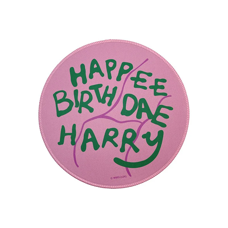 New Harries Hagrid Cake Mouse Pad Anime Peripheral Coaster Non-slip Table Mat Creative Pottered Fans Birthday Gift customized