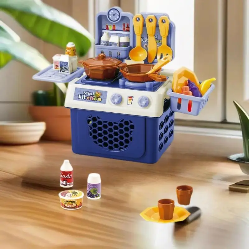 Lustiges Spielküchenset, Geschenk, 32/23/25 Teile, pädagogisches Rollenspielspielzeug für Kinder