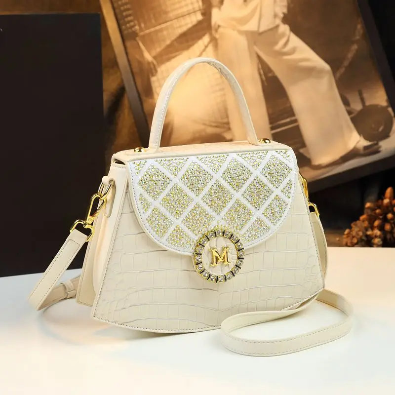 Designer Brand New Leather Handbag Popular Diamond Cross-body Bags for Women Hot Selling Сумка Женская