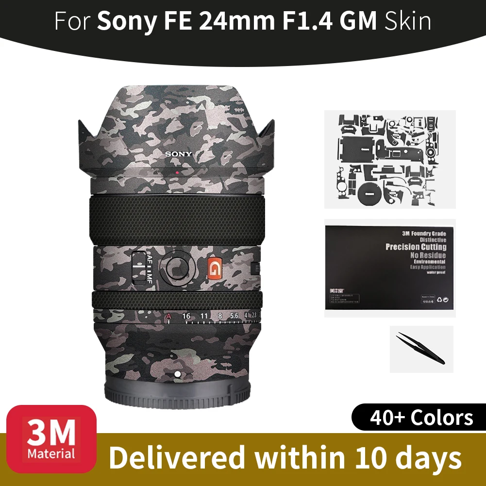 For Sony FE 24mm F1.4 GM Skin,Sony FE 24mm F1.4 GM Lens Sticker,Scratch-resistant protective film, full coverage protection