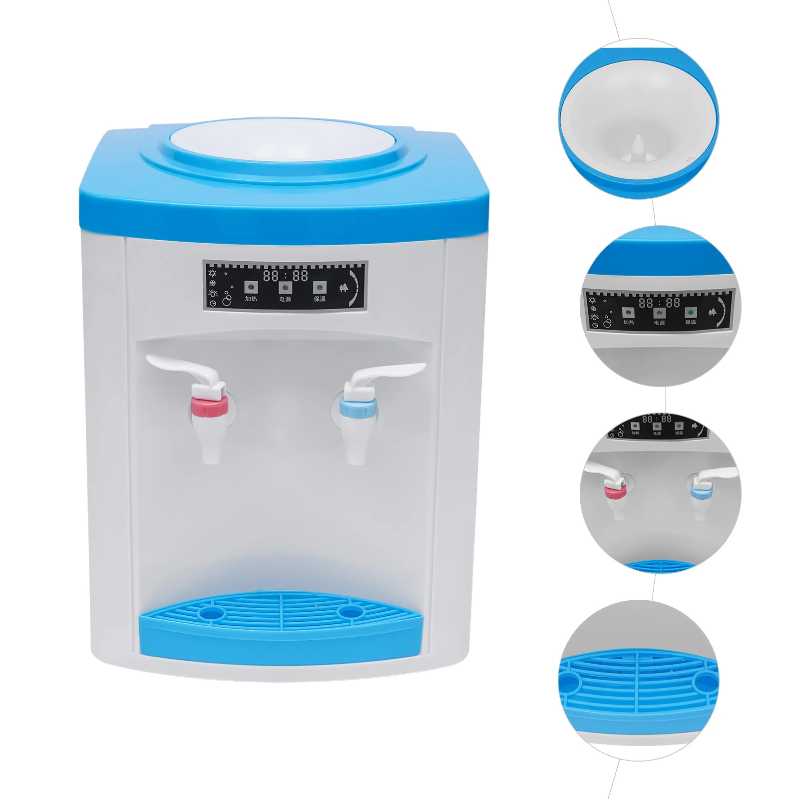

5 Gallon Hot Cold Water Dispenser Countertop Water Cooler Dispenser TOP Loading