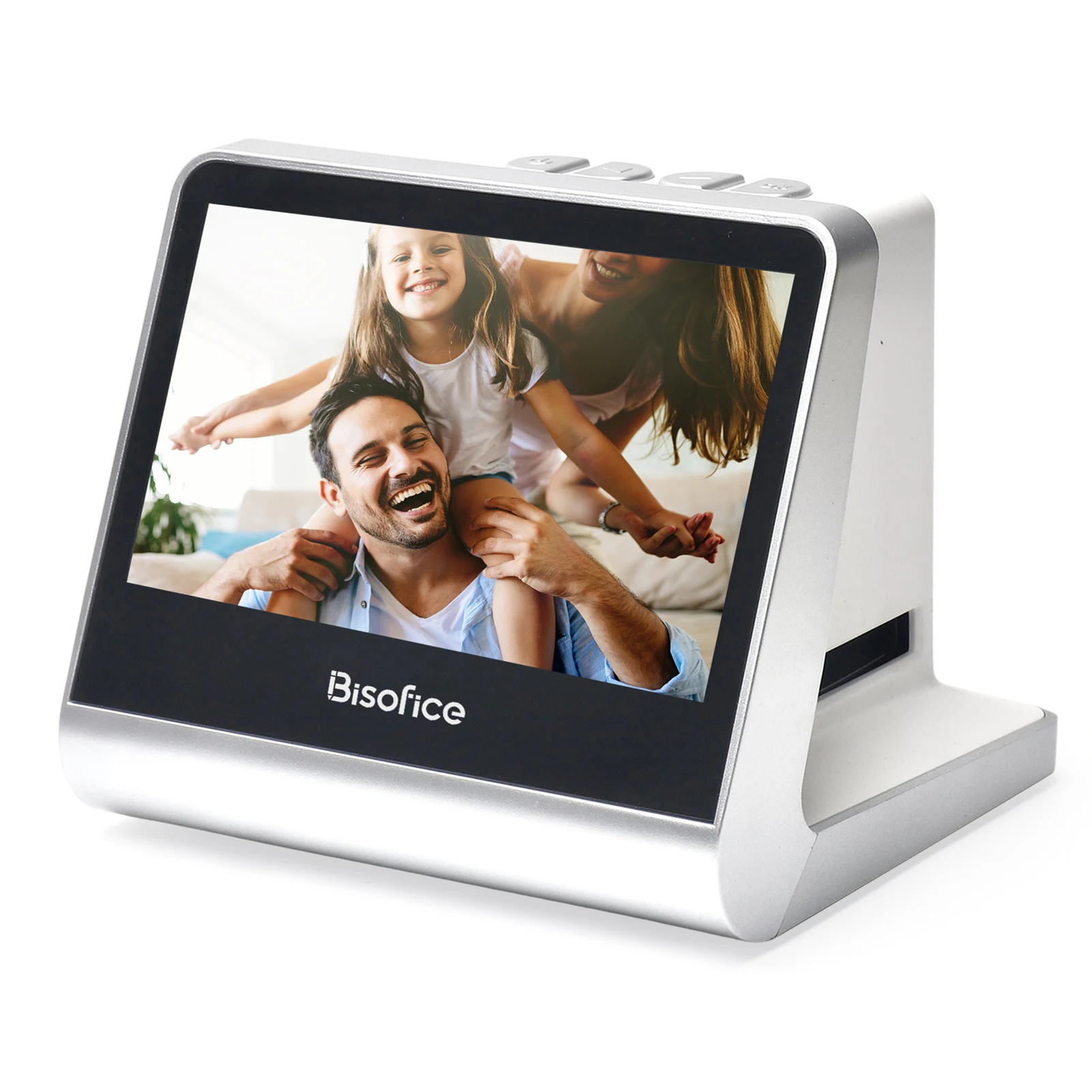 Bisofice Film and Slide Scanner for 135 Film(36*24mm)/126KPK /110 Film/Super8/ Monochrome/Slide to Digital JPEG Photos