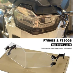 For BMW F850GS F850 F750 GS F750GS F 750 GS 2018 - 2022 Motorcycle Headlight Guard Grille Grill Cover Protector CNC Aluminum PVC