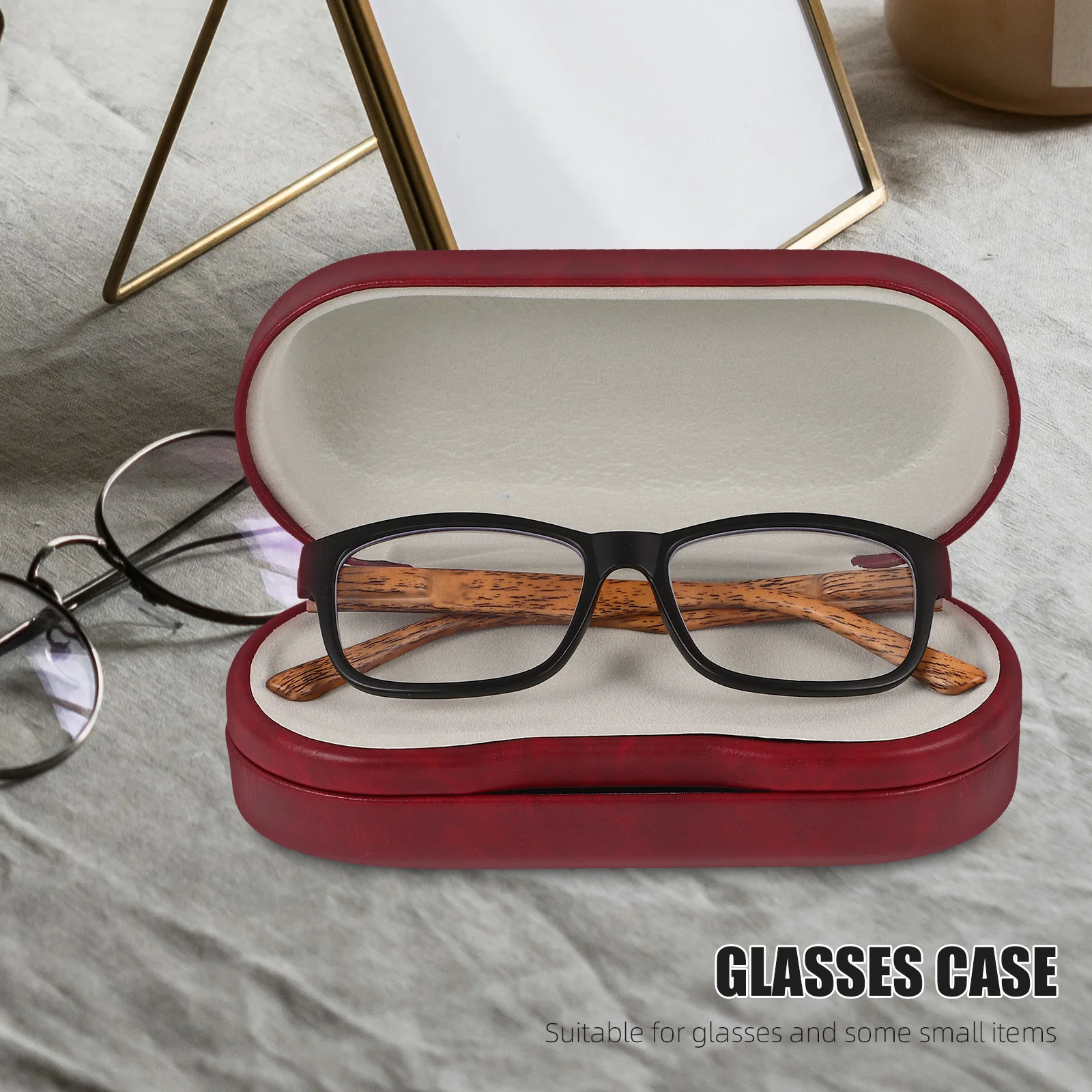 Disguise Glasses Case Funny Double Eyeglass Discreet Stash Storage Sided