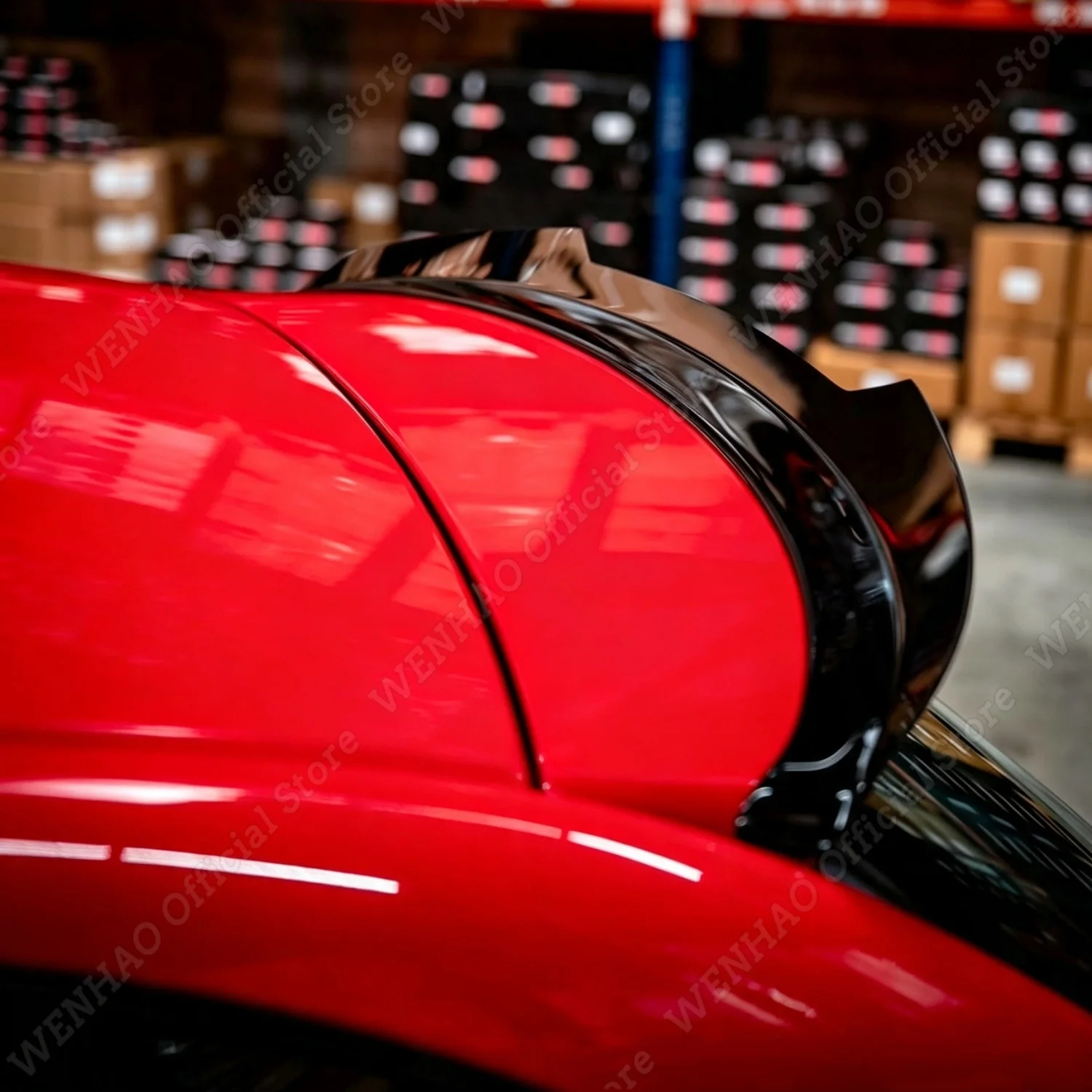 Maxton Style Car Rear Top Tail Wing For Seat Ibiza Cupra Mk3 2004-2008 2Door Cap Rear Trunk Roof Lip Spoiler Wing Bodykit Tuning view 2