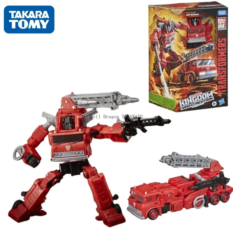 

In Stock Transforming Toys War for Cybertron Infernd Voyager Class 18cm Action Figure Toy Collectible Gift