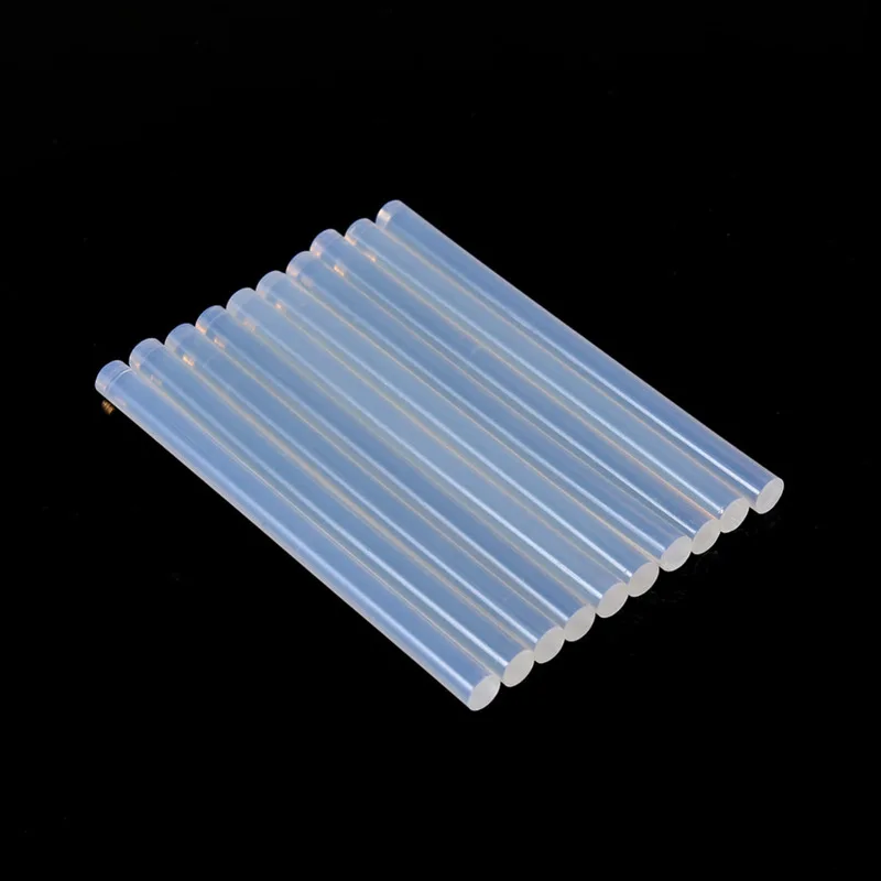 Finder 10pcs/lot Hot Melt Glue Sticks 11mm diamter 300mm Length For Electric Glue Gun Craft Album Repair Tools