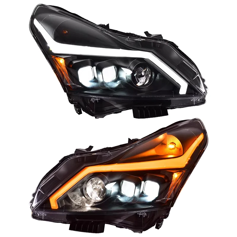 

For Infiniti G25 2009-2015 Vehicle LED Headlights Upgrade New Car Accessories Parts Projector Head Lights Headlamp