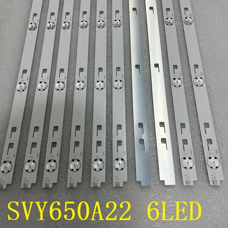 LED backlight Strips 6LED For SONY XBR-65X810C XBR65X810C KD-65X8000C SVY650A22 6LED LC650EQL SH A1