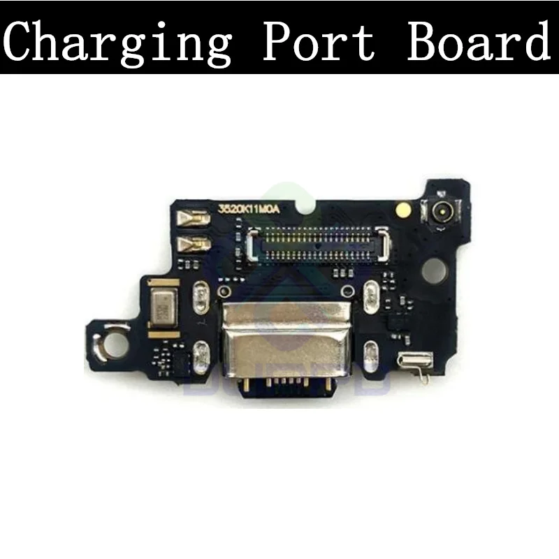 Charging Port Board For Xiaomi Poco F3 Top Ear Loud Speaker SIM Card Fingerprint Sensor Volume Off On Motherboard Flex Cable