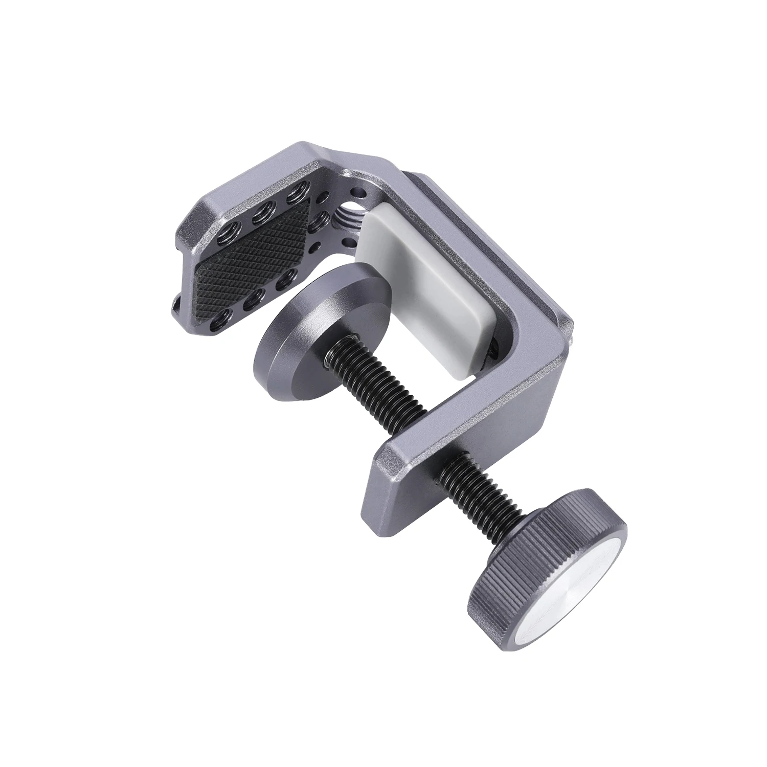 

Крепление Niceyrig C-Clamp для камеры/смартфона, металлическое настольное, регулируемое, с креплением Cold Shoe и отверстиями Arri Locating Holes