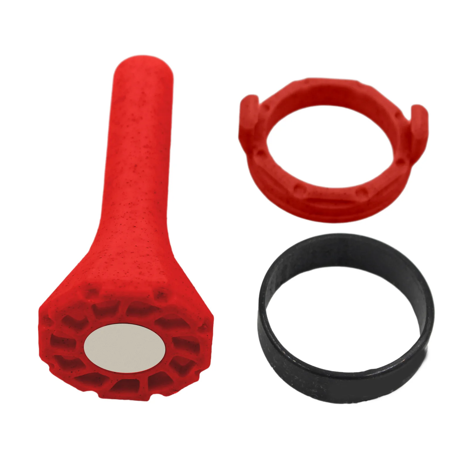 Acessórios a vácuo Kits para uso com turbo violento, boca pequena magnética, bocal longo, ferramentas elétricas ABS, 3PCs