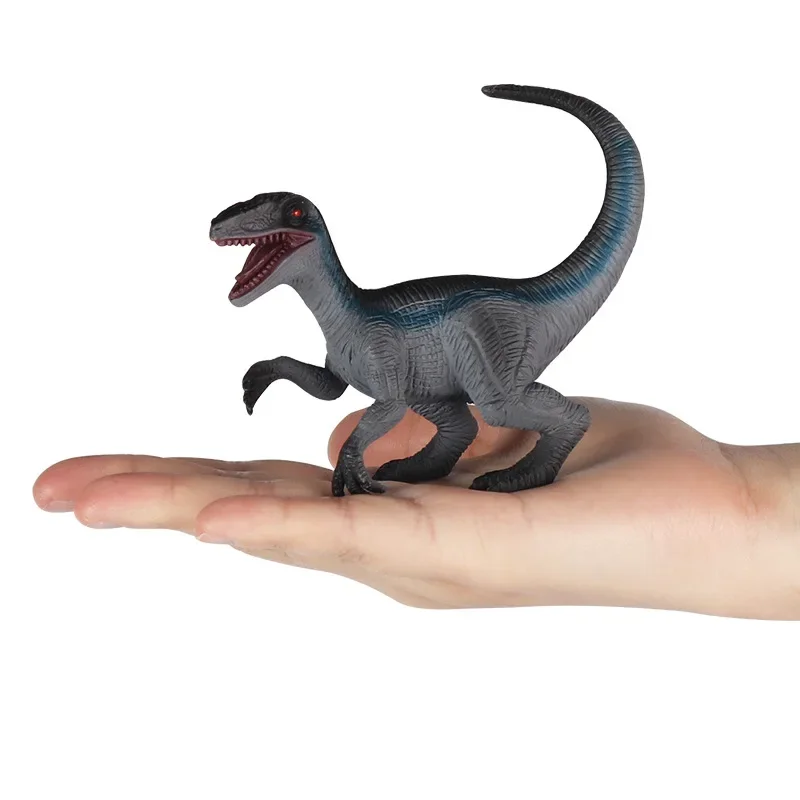 Figurki modeli zwierząt Raptor, zabawki dekoracyjne, Tyranozaur Rex, Smok z szczękami, Canglong, dziki dinozaur jurski, prezenty dla dzieci, zabawki