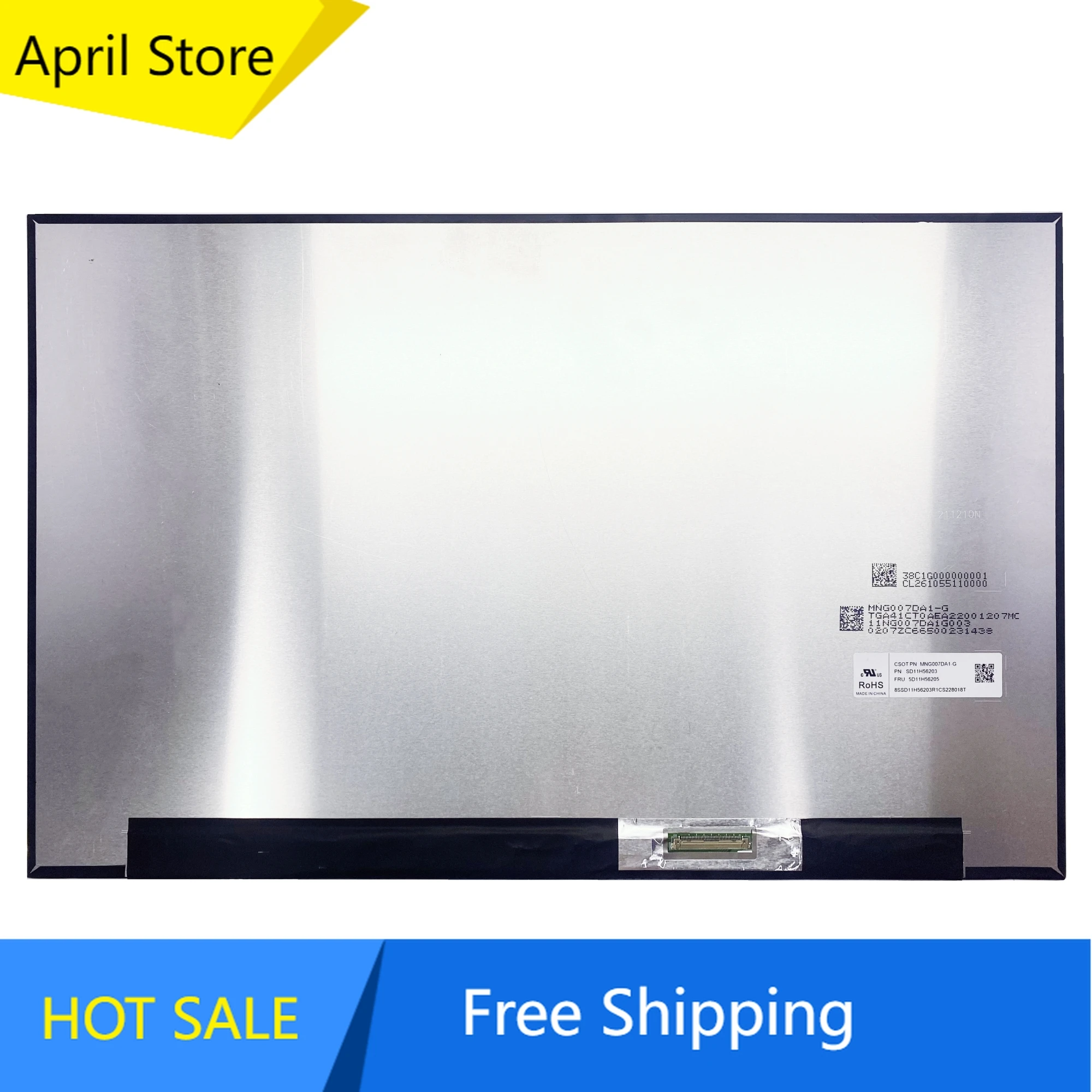 

MNG007DA1-G 16.0'' 165Hz Laptop LCD Screen Display Panel 2560x1600 EDP 40 Pins Non-Touch