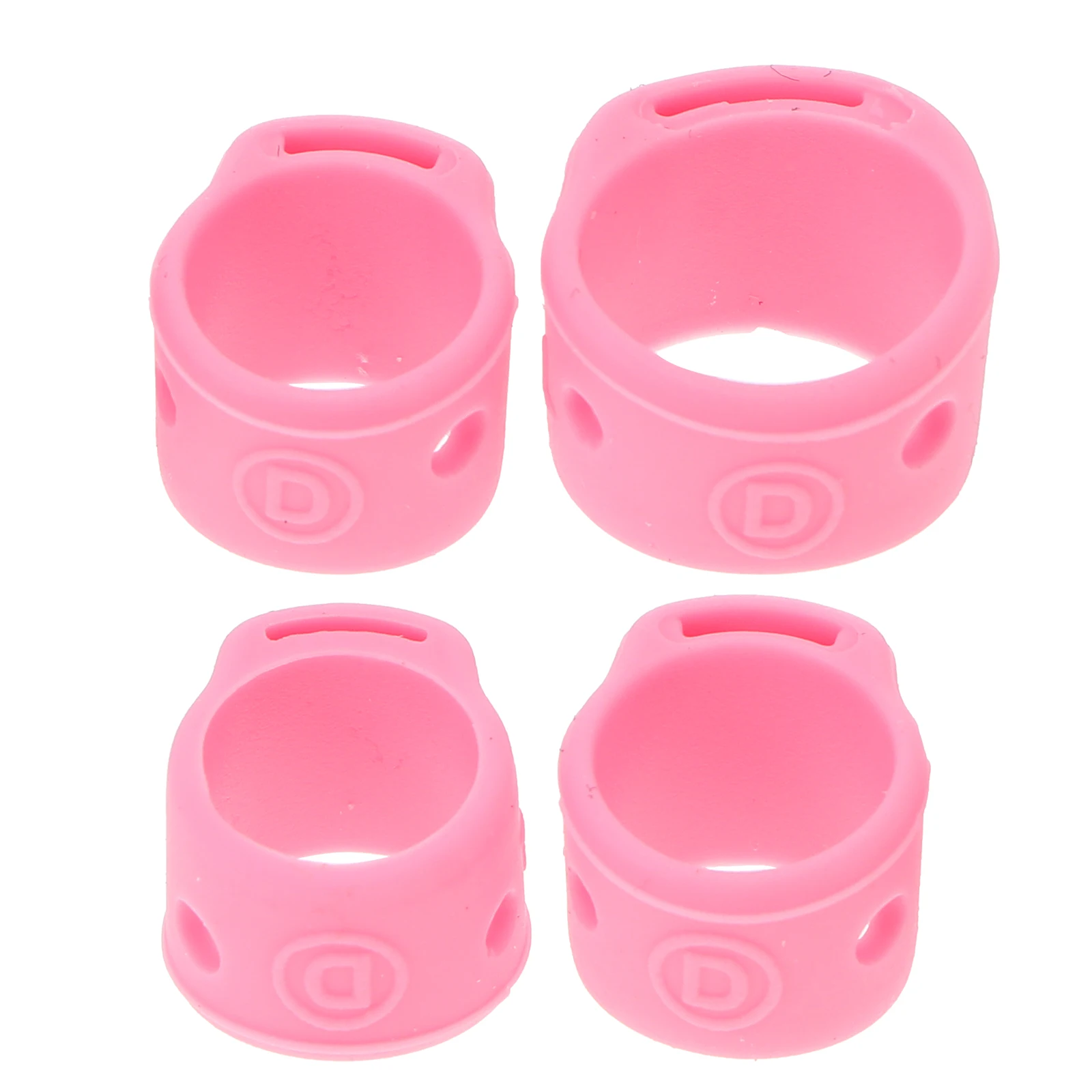 

8pcs Silicone Nail Cover Child Finger Sleeves Protectors Silica Gel Playing Guzheng Covers Practical Learning Instrument