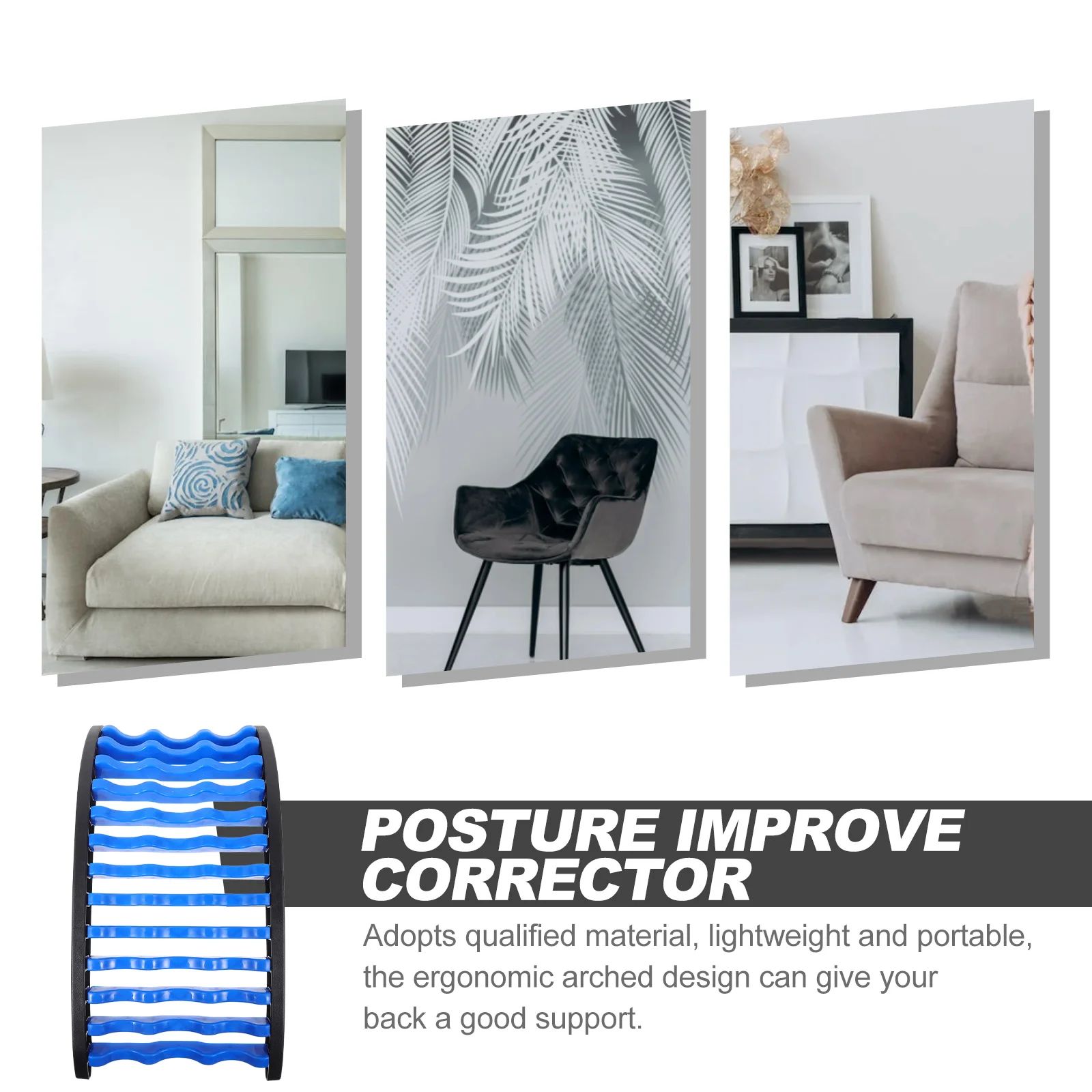 

Носилки для спины, устройство для поясничной поддержки, эргономичный дизайн свода стопы, облегчение боли в позвоночнике, расслабление, правильная осанка, массажер для спины, инструмент